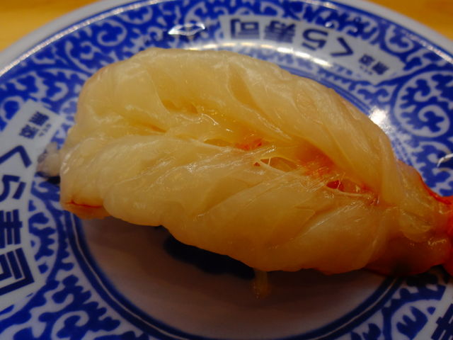 赤えび(一貫)_くら寿司めじろ台店