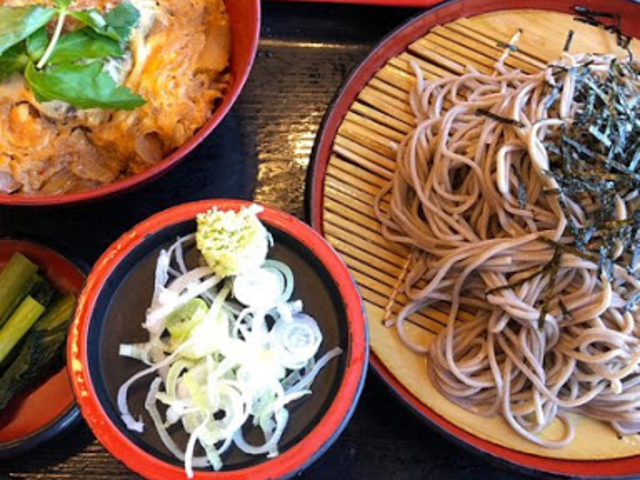 カツ丼セット_そじ坊 成田空港第2ターミナル店