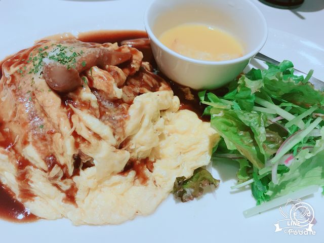 オムライス_Suzu cafe hiroshima parco(スズカフェ ヒロシマパルコ)