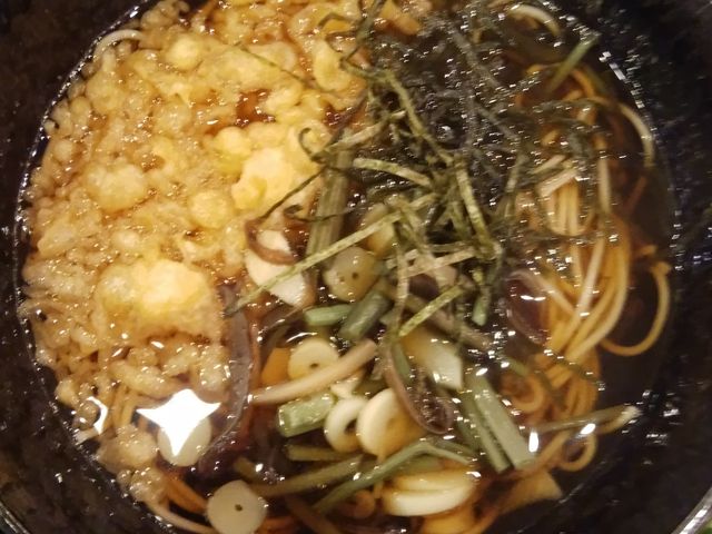 山菜たぬき蕎麦_レストラン駿河ツインメッセ静岡店