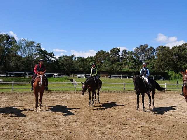 みんなで楽しく乗馬しました♪_ホースファーム エルミオーレ神戸