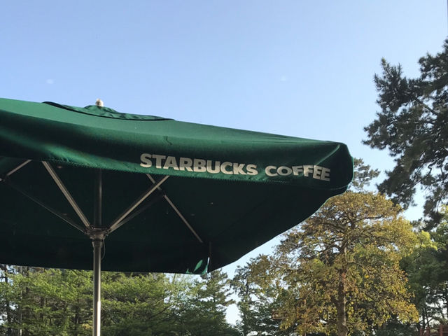 テラスからの眺め_スターバックス・コーヒー リバーウォーク北九州デコシティ店