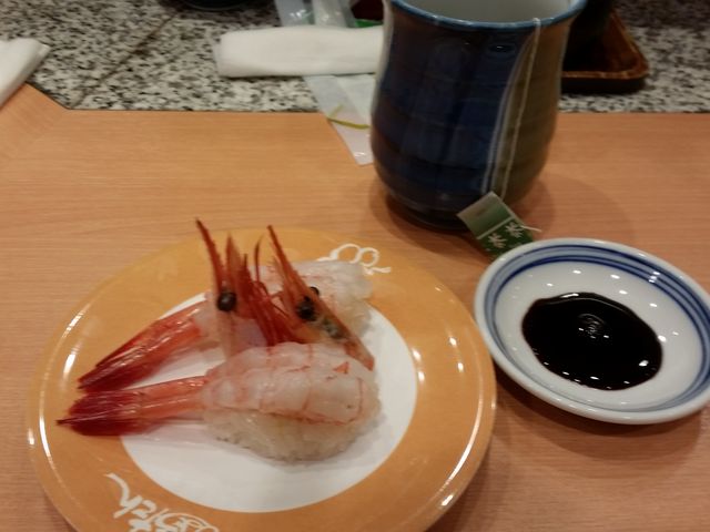 甘エビ_ひょうたんの回転寿司