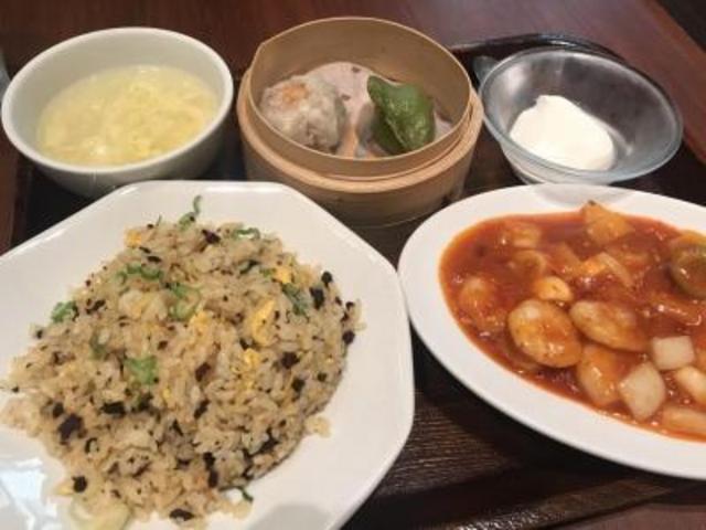炒飯とのセット_紅虎餃子房 イオンモール秋田店