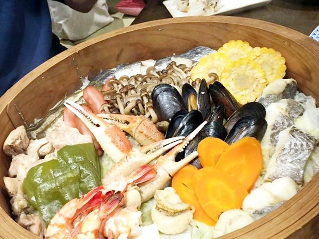 ひょうたん温泉食堂地獄蒸し盛り合わせ_ひょうたん温泉食堂