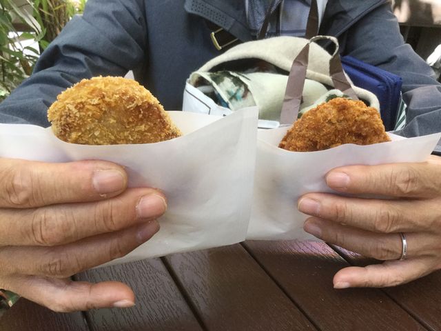 金賞コロッケと和牛コロッケ_湯布院金賞コロッケ 2号店
