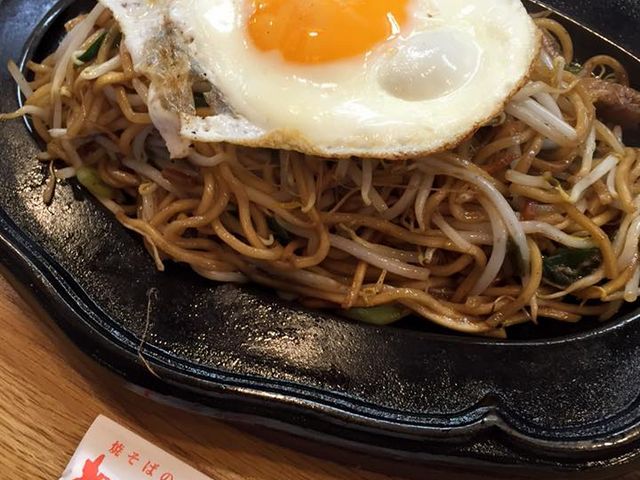 想夫恋の日田焼きそば
玉子トッピング_想夫恋 別府春木店