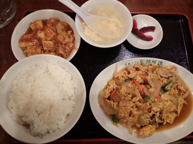 日替わり定食_蘭苑飯店 新橋2丁目店