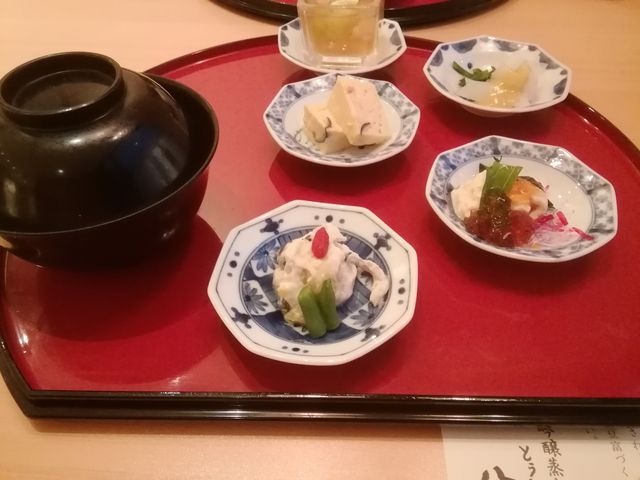 豆腐をアレンジ_八かく庵 大阪ステーションシティ店