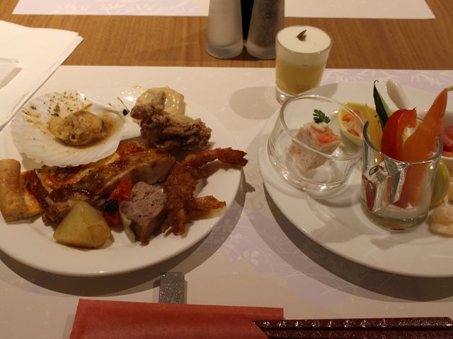 温かいものも多い_ル・プレジール 都ホテル 京都八条