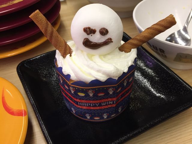 期間限定のカップケーキ_スシロー岸部店