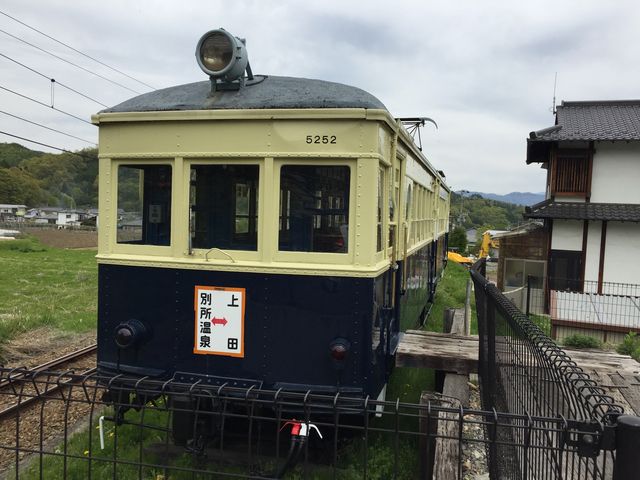 レトロ。_上田電鉄別所温泉駅