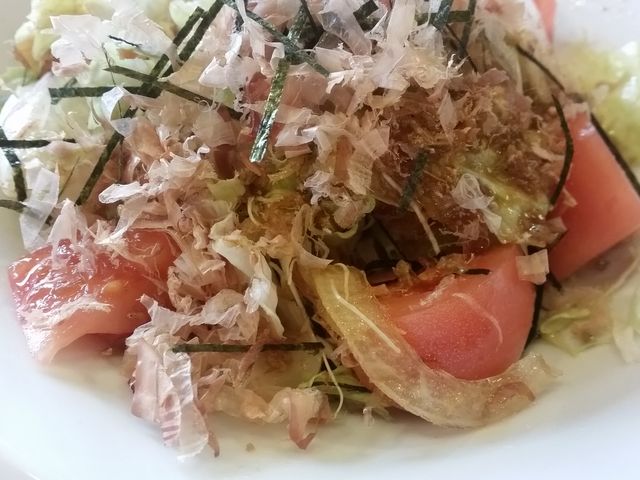 サラダ_和食れすとらん天狗稲毛海岸店