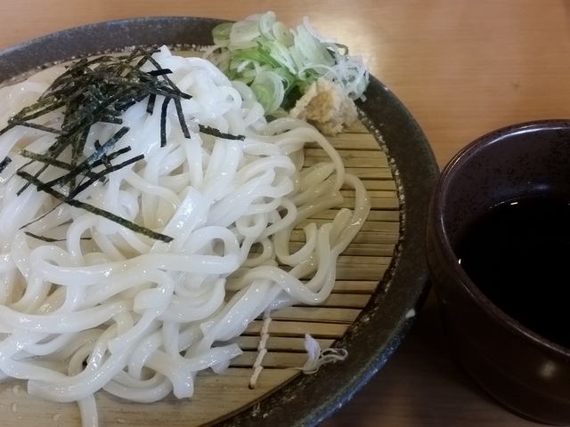 ざるうどん_和食れすとらん天狗稲毛海岸店