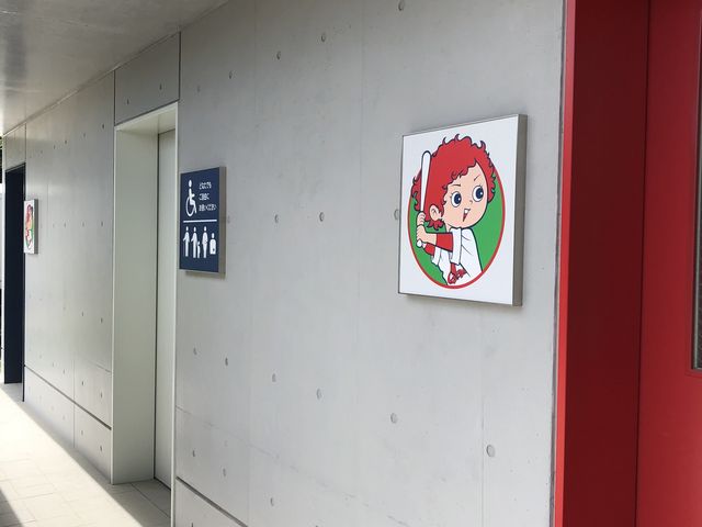 トイレ可愛かったしきれいでした。_広島東洋カープ由宇練習場