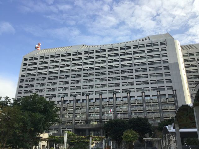 建物です。_沖縄県庁
