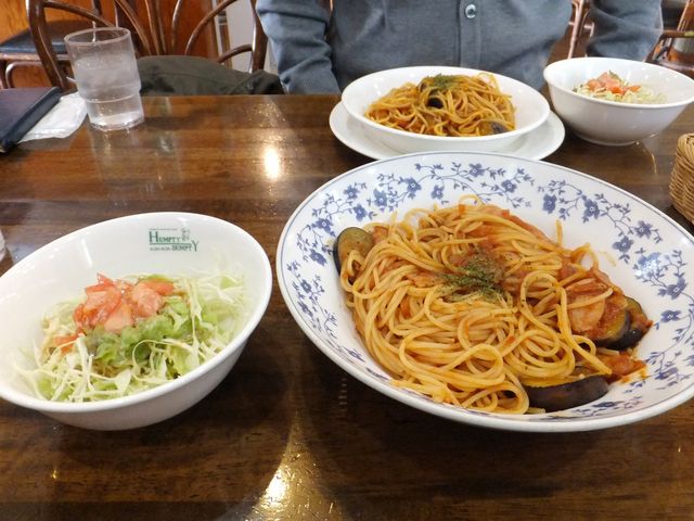 なすとベーコンのトマトソース_ハンプティ・ダンプティ
