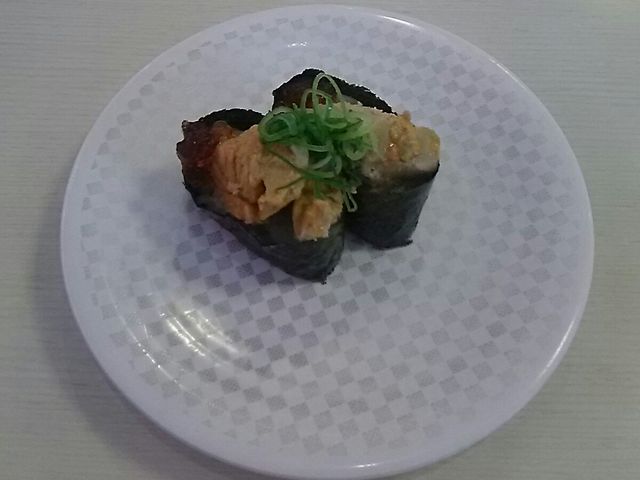 あん肝軍艦_魚べい 下川俣店