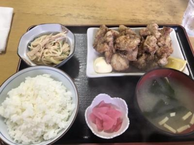 から揚げ定食_希・お食事喫茶