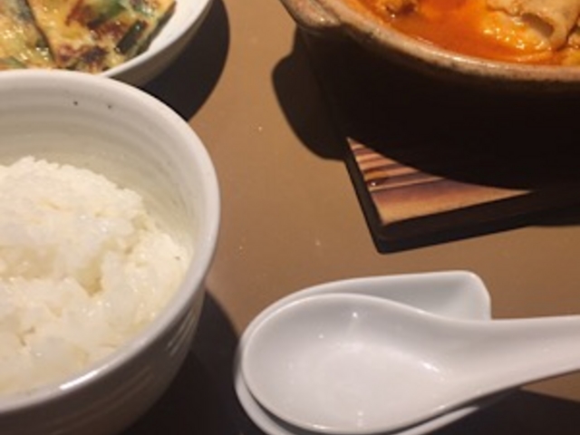 チゲ定食です。_やよい軒練馬店