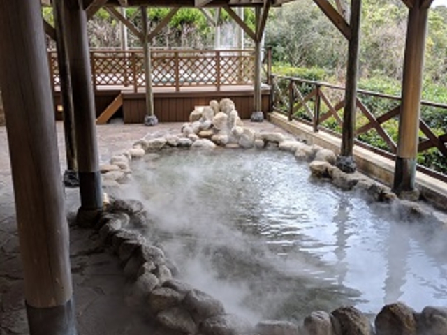 露天_石鏡第一ホテル石鏡城