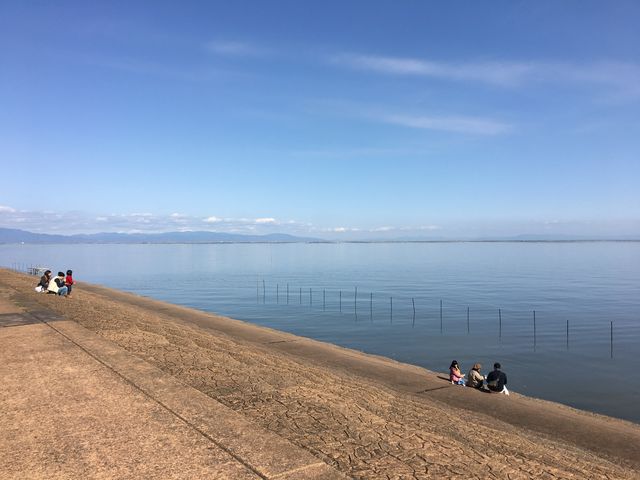 有明海 満潮 2018.2.10_有明海の干潟(肥前鹿島干潟)