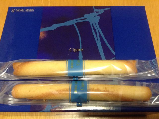 定番のシガール_ヨックモック青山本店喫茶
