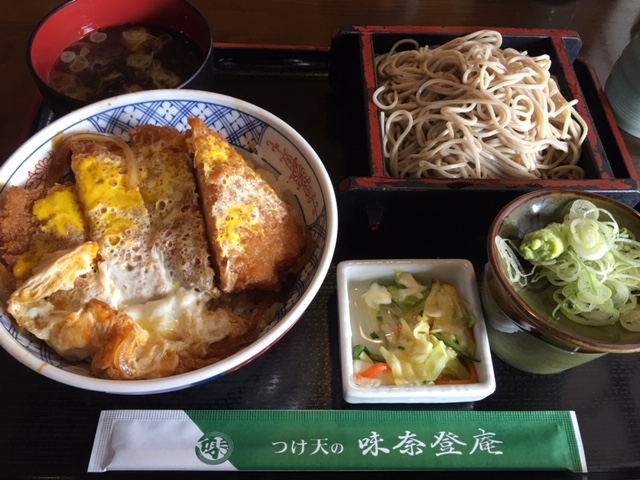 カツ丼セット_味奈登庵 都築佐江戸店