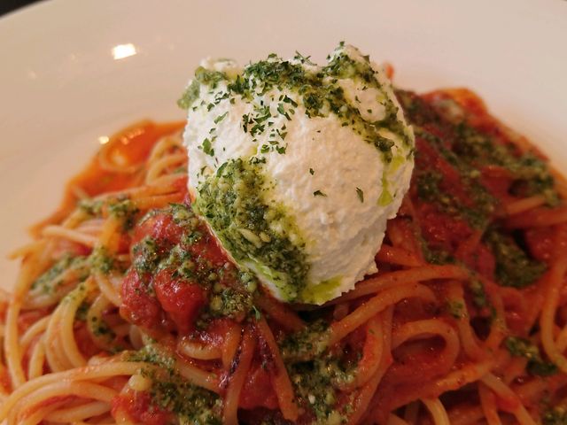 1500円。リコッタチーズのパスタ。_イタリアンレストラン ミッレフィオーレ
