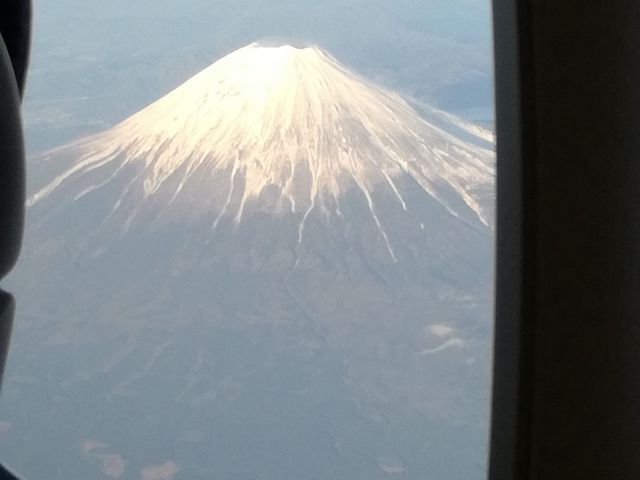 静岡空港から飛び立てばこんなに綺麗な富士山が!_富士山静岡空港