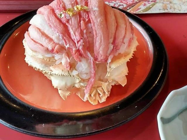 ズワイガニの蟹面_押寿し体験厨房・金澤寿し