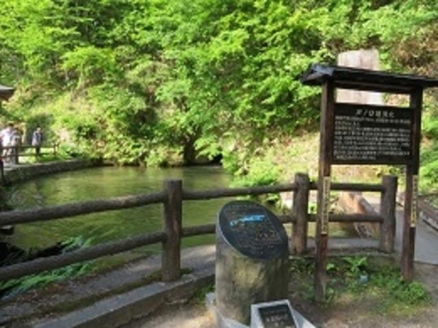 戸ノ口堰洞穴の説明書_戸ノ口堰洞穴