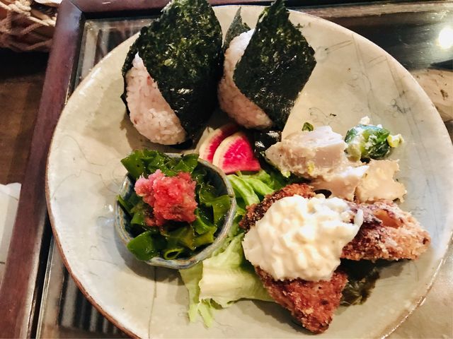 【手ぬぐいカフェ 一花屋】ランチプレートは彩りバランス共にバッチリ_手ぬぐいカフェ 一花屋