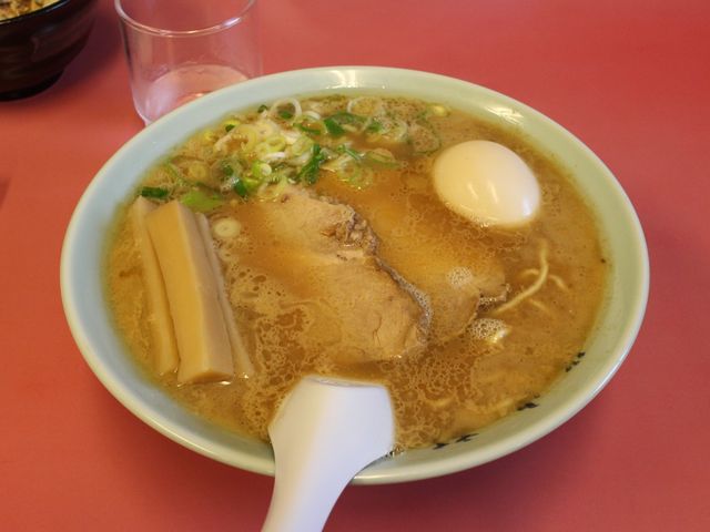 醤油+味玉_梅光軒 東光店