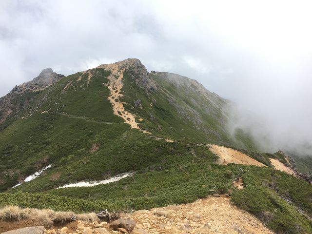 西天狗からの東天狗_天狗岳