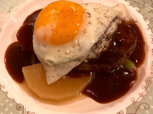 ランチのハンバーグ_Bistro pop a coco ビストロ ポップ ア ココ