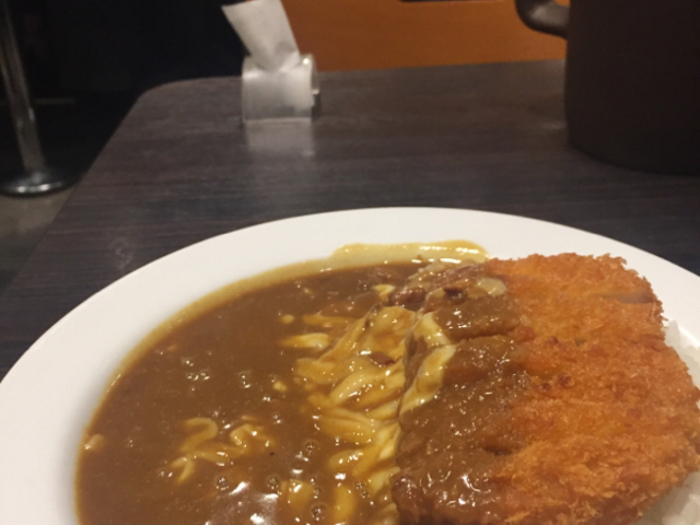 カツカレーです。_カレーハウスCoCo壱番屋新宿二丁目店
