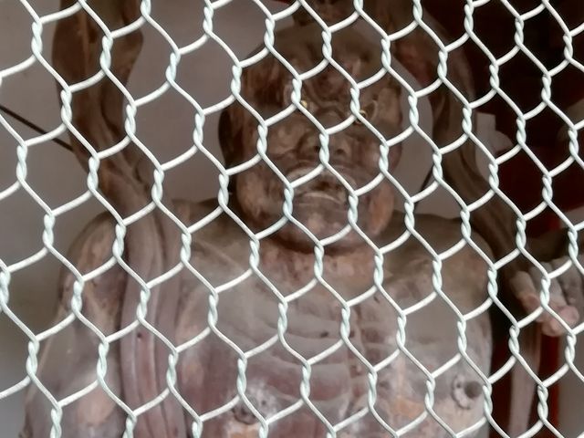 仁王像です_岡寺仁王門