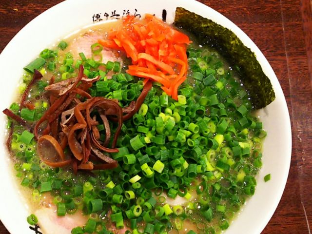 足立区の人気豚骨ラーメン店。Japanese tonkotsuramen._博多長浜らーめん いっき