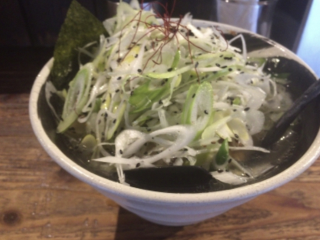 鶏塩ねぎそば_麺場 浜虎