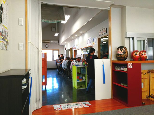 座敷部屋からの眺め。_とら食堂 松戸分店
