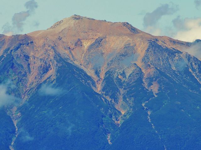 駒ヶ岳からの御嶽山3067m_駒ヶ岳(木曽駒ケ岳)