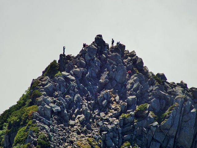 駒ヶ岳からの宝剣岳2931m_駒ヶ岳(木曽駒ケ岳)