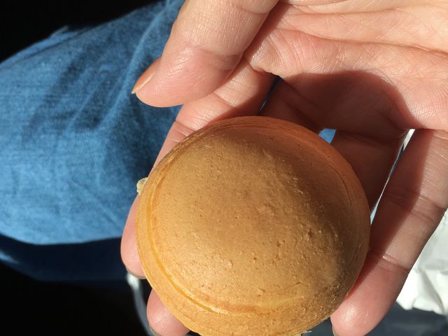 こんくらいの大きさ_蜂蜜ぱんじゅう 松や 宇治山田駅前店
