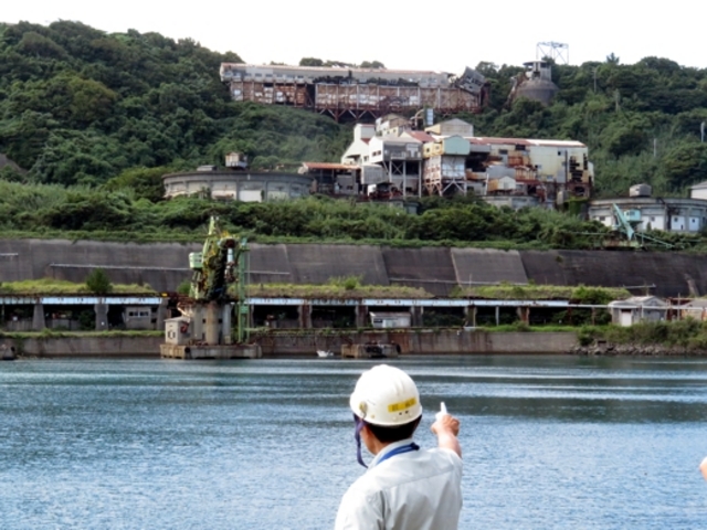 廃墟群_池島炭鉱跡