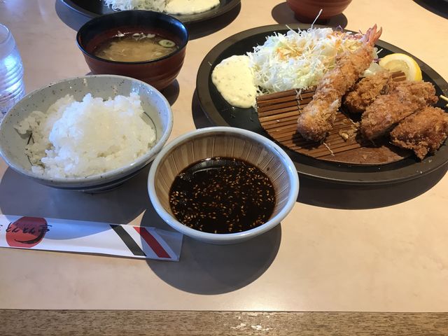 私はこの量で充分です。_とんとん亭駅西店