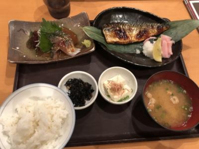 ゴマサバがおいしい。_博多三昧 まるとく食堂