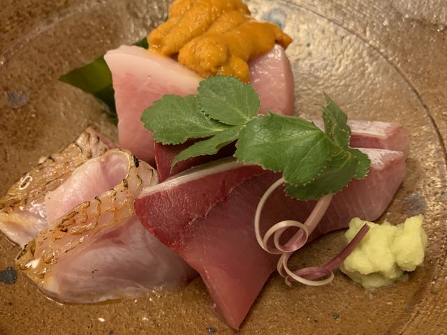 アカムツのあぶり、寒ブリ、鮪トロ、全て対馬産!_みなと寿司