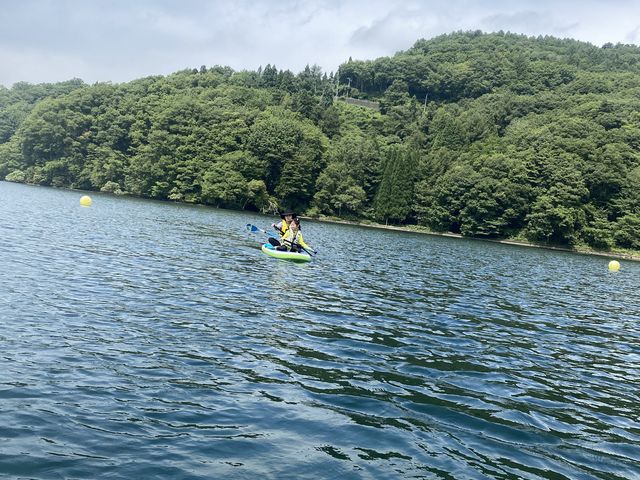 景色が最高で漕がないでボードの上に座ってるだけでも楽しめました_Naturance OutdoorStyle