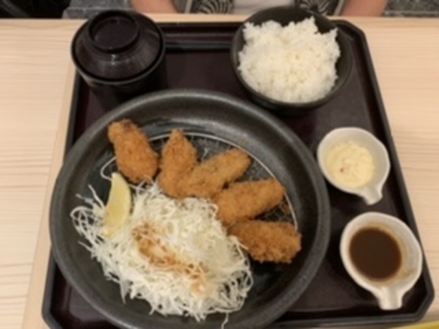 カキフライ定食_四六時中ららぽーとTOKYOBAY店